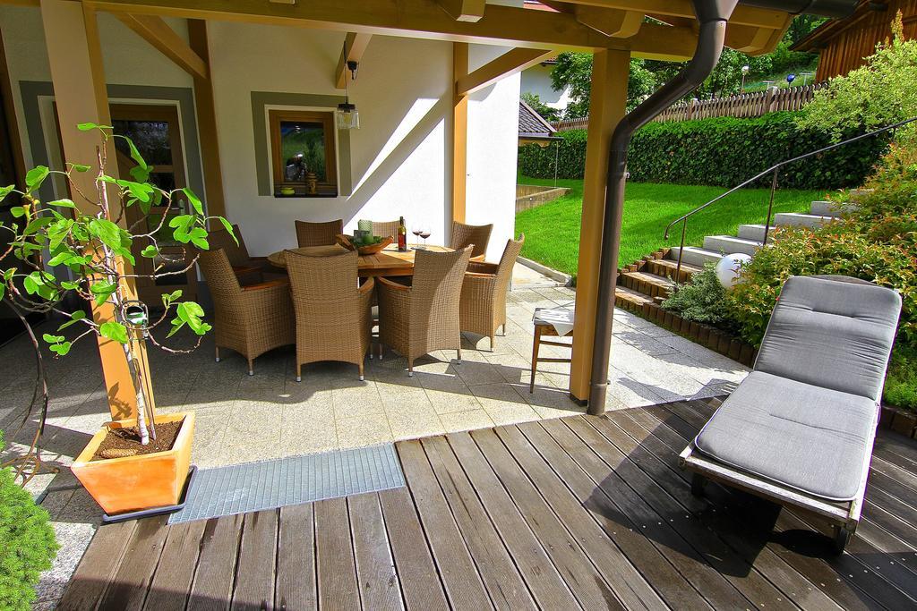 Ferienwohnung Schachner 海利根布卢特 外观 照片
